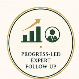 Progress-led expert follow-up